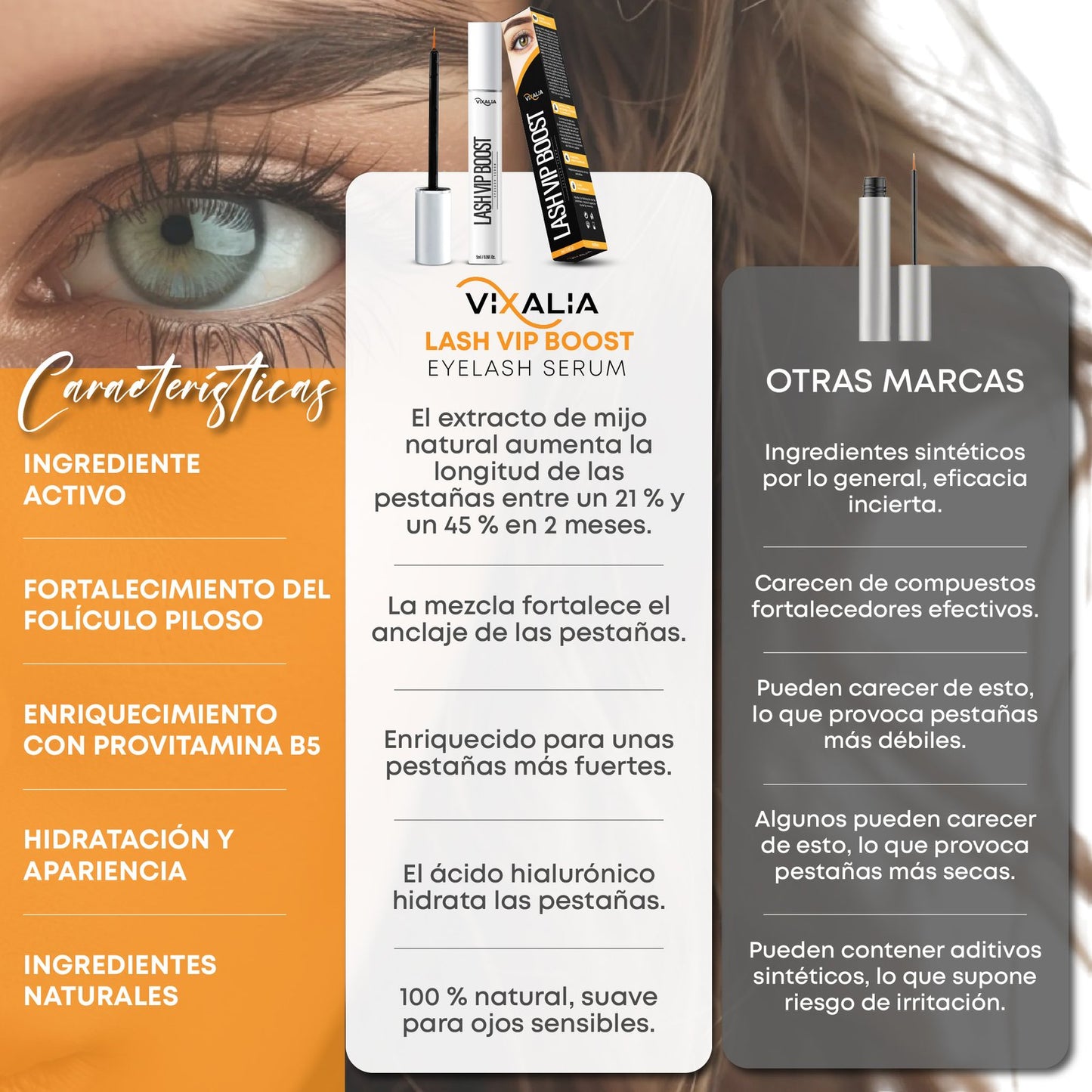 Sérum Crece Pestañas LashVip Boost