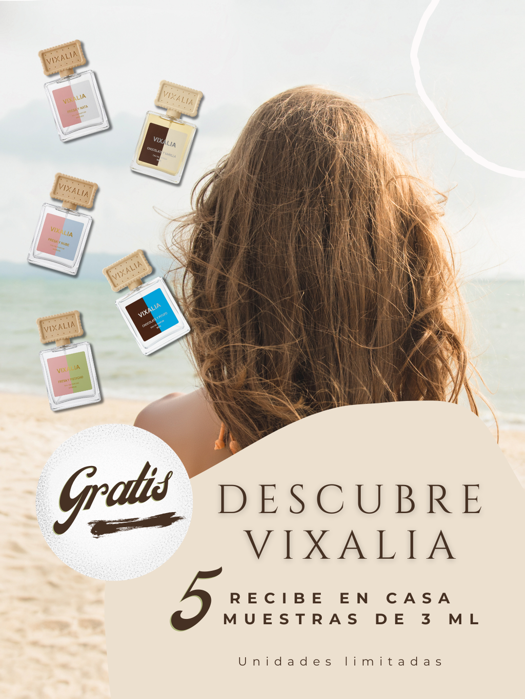 Kit de Muestras de Perfume Vixalia – 5 Fragancias (3 ml) Gratis