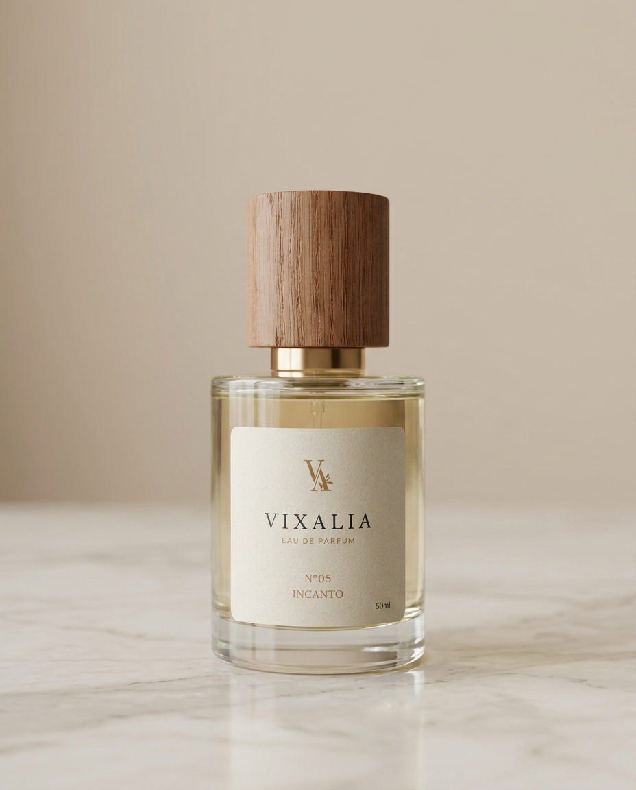 INCANTO Nº5 - Perfume unisex cálido y magnético. Azafrán, ámbar gris y maderas.