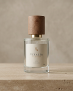 Nº02 · SUSSURRO: perfume unisex fresco y luminoso. Cítricos, flor de azahar y almizcle limpio. Frescura elegante que se insinúa, no se impone.